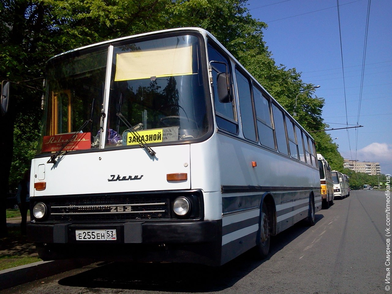 Автобусы на Петербургском Ретро-Параде 2016 год