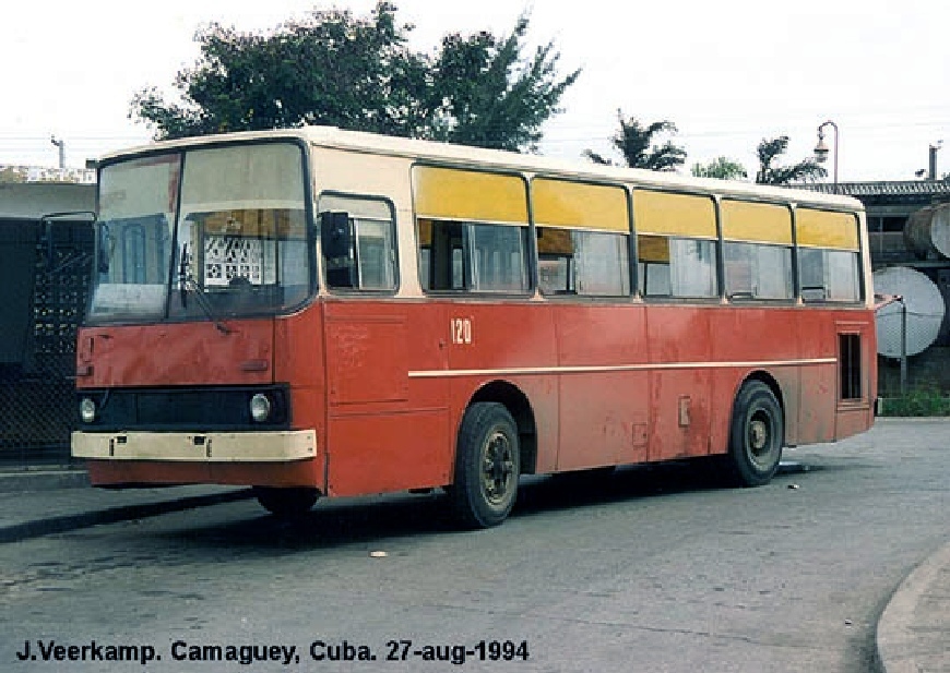Кубинский Икарус из львовского автобуса
